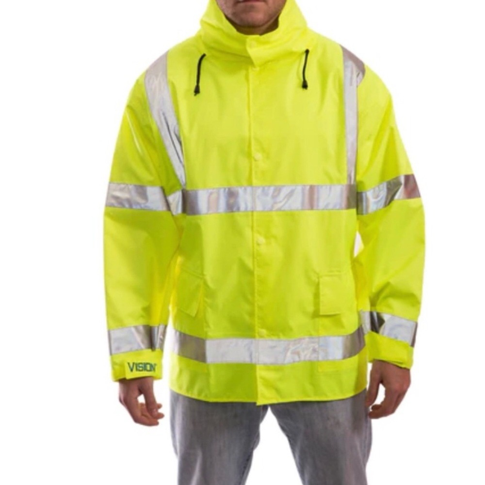 Tingley Raincoat‎ Men's Size Large Waterproof Breathable Class 3 J23122